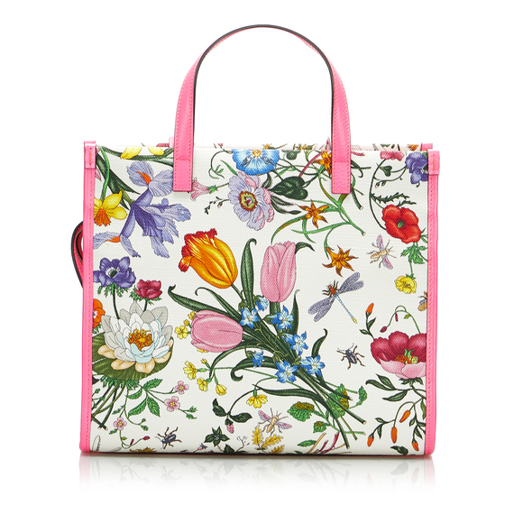 GUCCI Medium Flora Satchel - Picture 3 of 10